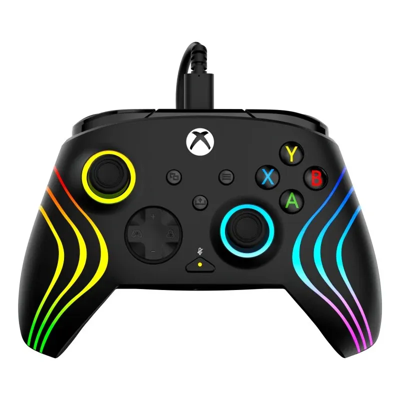 Turtle Beach Gamepad Afterglow Wave Preto Xbox PC LED 3m