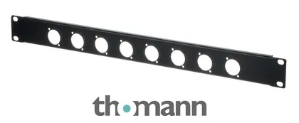 Thon Rack Panel 1U 8XLR