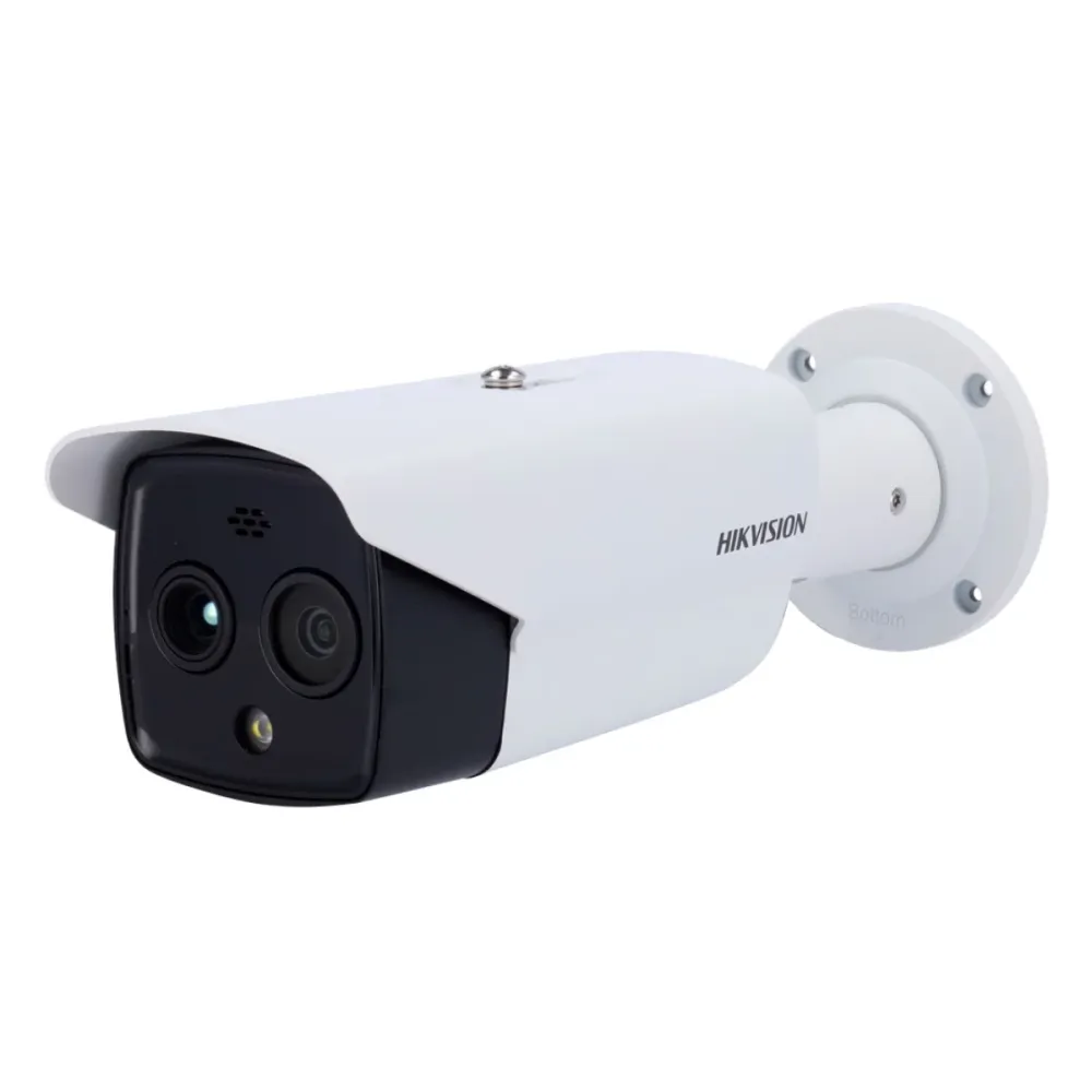 Câmara de Segurança IP Térmica Hikvision HeatPro Bullet PoE 4Mp 3.5~9.7mm/8mm Exterior IP67- DS-2TD2628-10/QA/GLT
