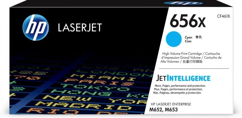 Toner Original HP 656X Azul