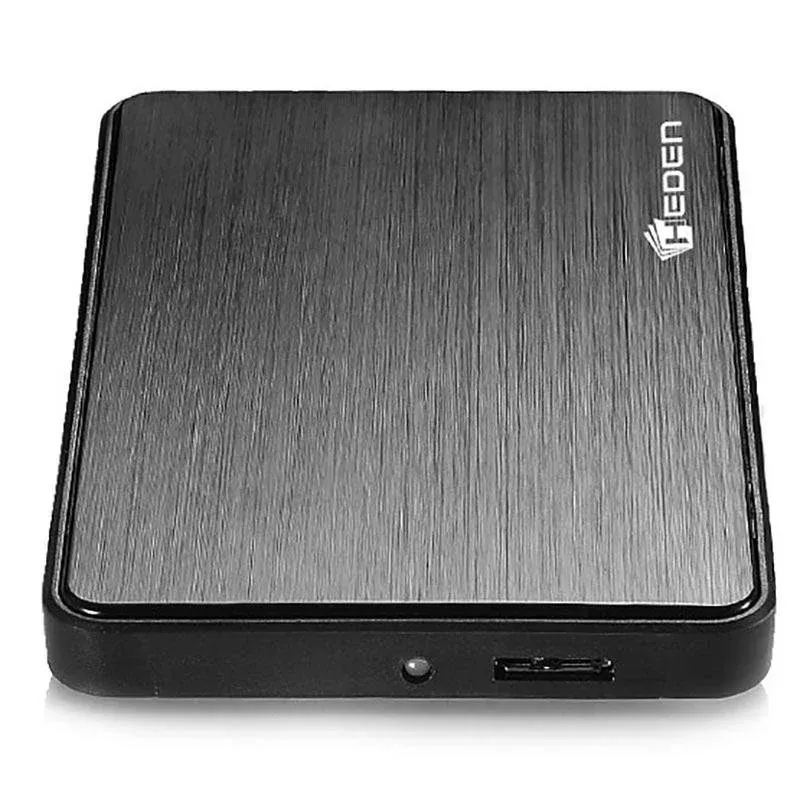 Caixa externa Heden BEHED25USB3 2,5" Plástico Preto USB 3.0 SATA 6Gb/s