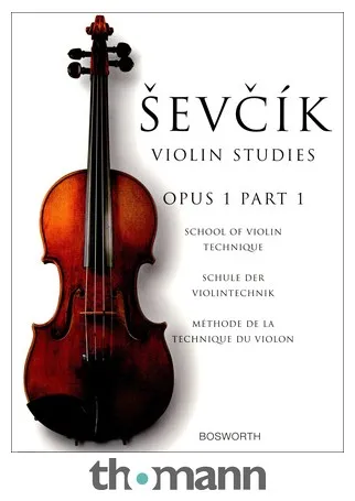 Bosworth Ševcík Violin Studies op.1 /1