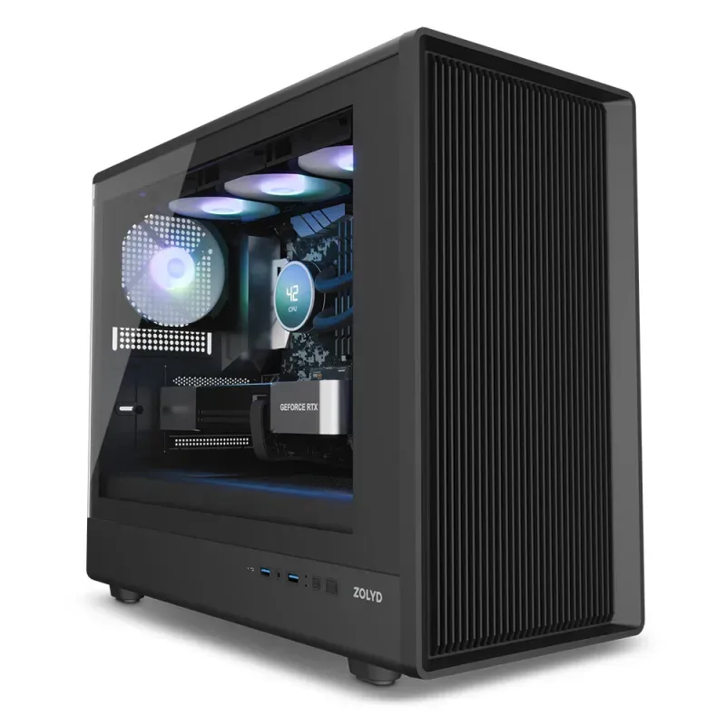 Zolyd Neo Series Karion Black - Caixa de Computador Micro-ATX
