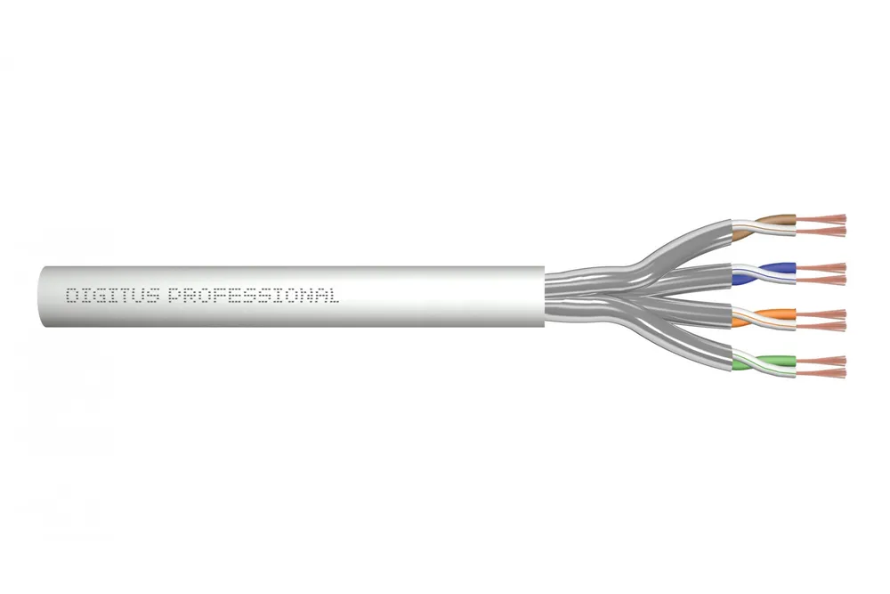Digitus DK-1623-A-P-1 cabo de rede Cinzento 100 m Cat6a DK-1623-A-P-1