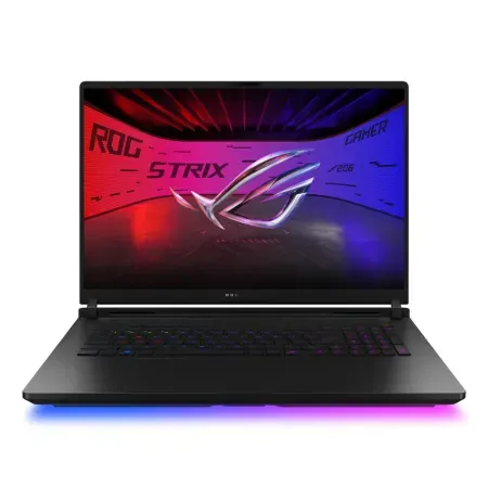 Portátil ASUS - Intel Ultra 9 290HX Plus / RTX 5090 24GB / 64GB DDR5 / 2TB SSD / 18" 4K 240Hz OLED / Windows 11 Home - ROG Strix Scar 18 G835LXG-U92B59PB1