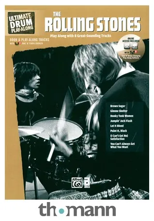 Alfred Music Publishing Rolling Stones Drum Play-Along