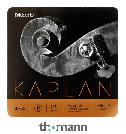 Daddario K612-3/4M Kaplan Bass D med.