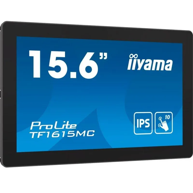 Monitor iiyama ProLite TF1615MC-B1 15,6" Full HD IPS Tátil 25ms VESA Preto