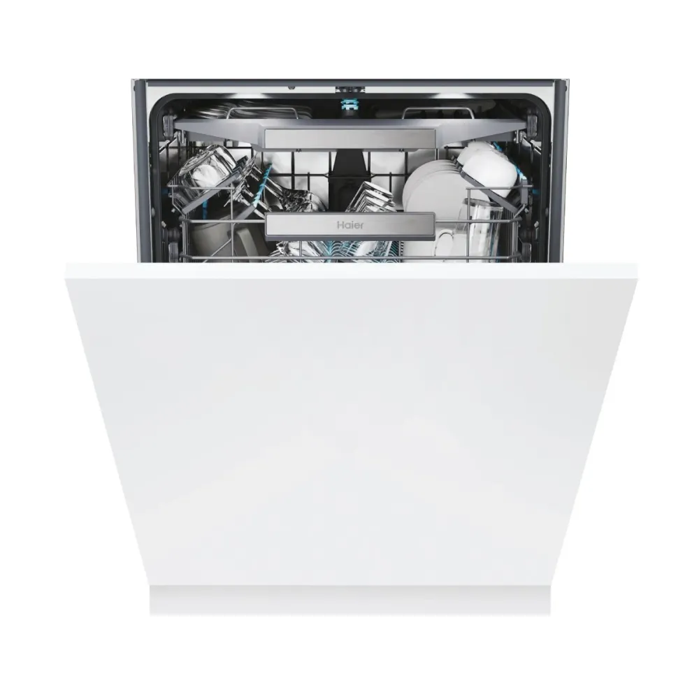 Máquina de Lavar Louça de Encastre Haier 14 Conjuntos Wi-Fi Branco - XS 4A4M4PB