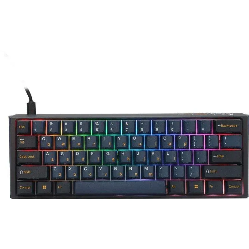 Teclado Ducky One 3 Pro Nazca Line 60 por cento RGB 8k Polling Rate MX2A-Brown (es)