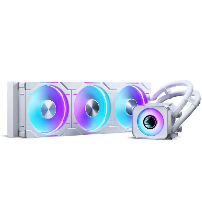 Water Cooler CPU Phanteks Glacier One 360D30 DRGB X2 Branco - 360mm