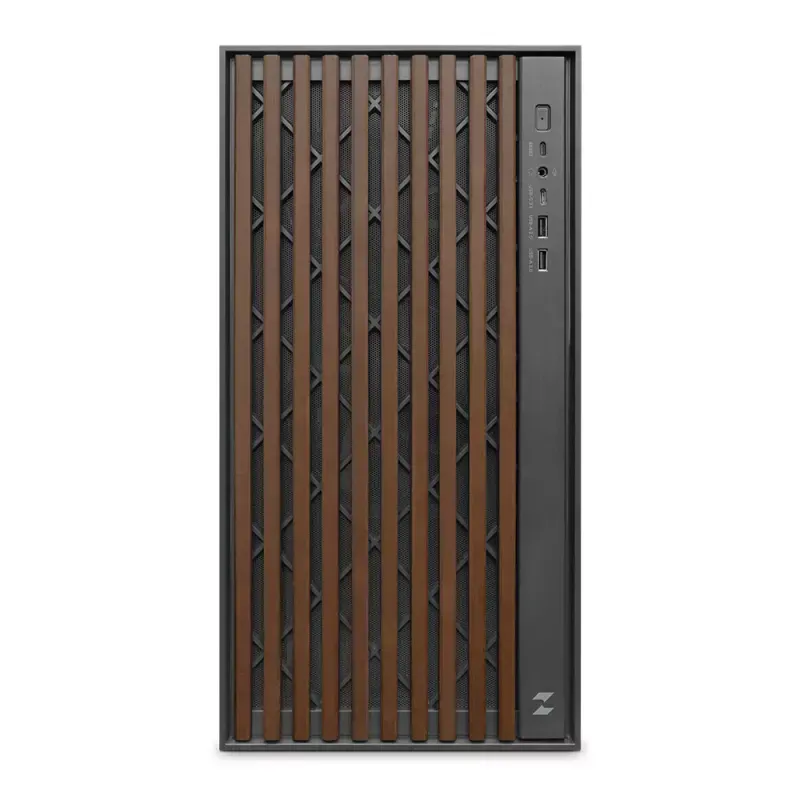 Zolyd Dynaria - Caixa ATX com Vidro Temperado e Painel de Madeira Preto