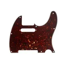 Pickguard Fender Tele 8 Hole Mount 4-Ply Tortoise Shell