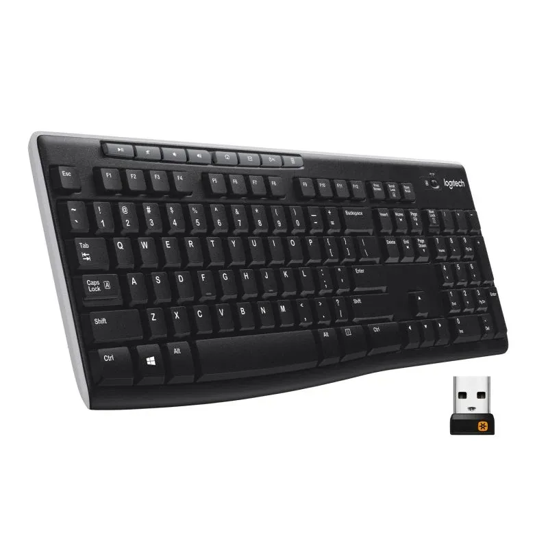 Logitech Wireless Keyboard K270 Preto