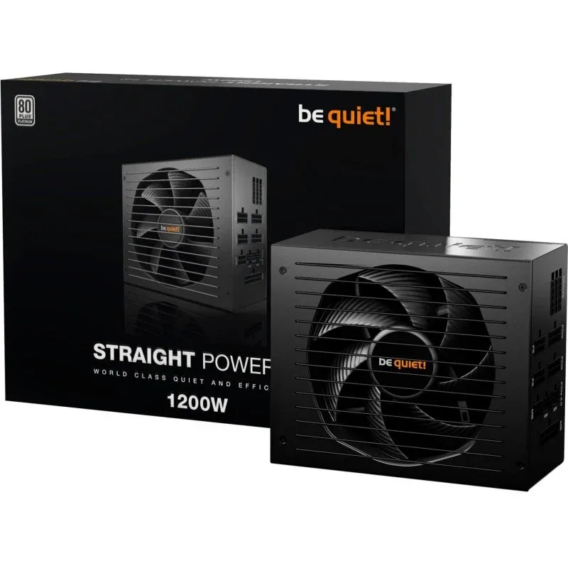 Fonte Alimentação Be Quiet! Straight Power 12 ATX 3.1 PCIe 5.1 1200W 80 Plus Platinum Modular