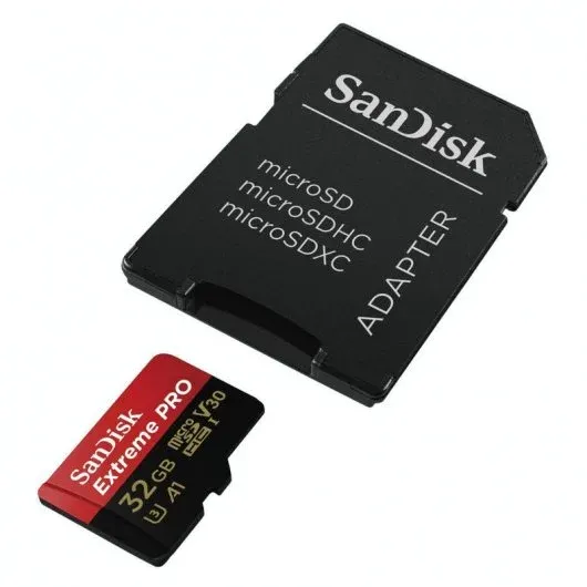 Cartão de Memória Extreme Pro 32GB + Adaptador SD