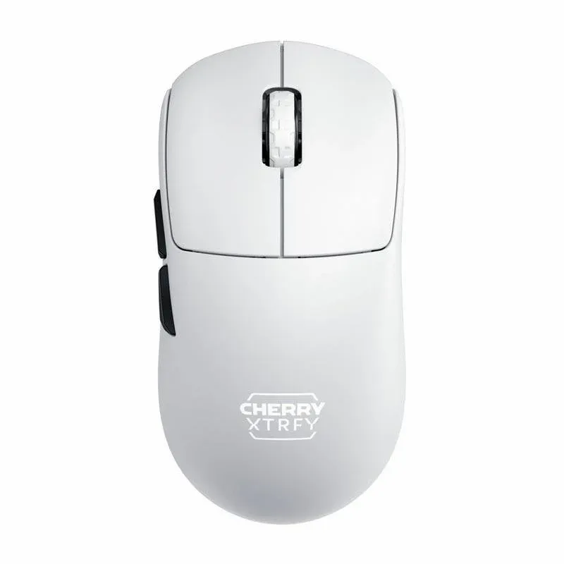 Rato CHERRY XTRFY M68 Pro Wireless 8000Hz 26000DPI Branco Preto Ultraligeiro