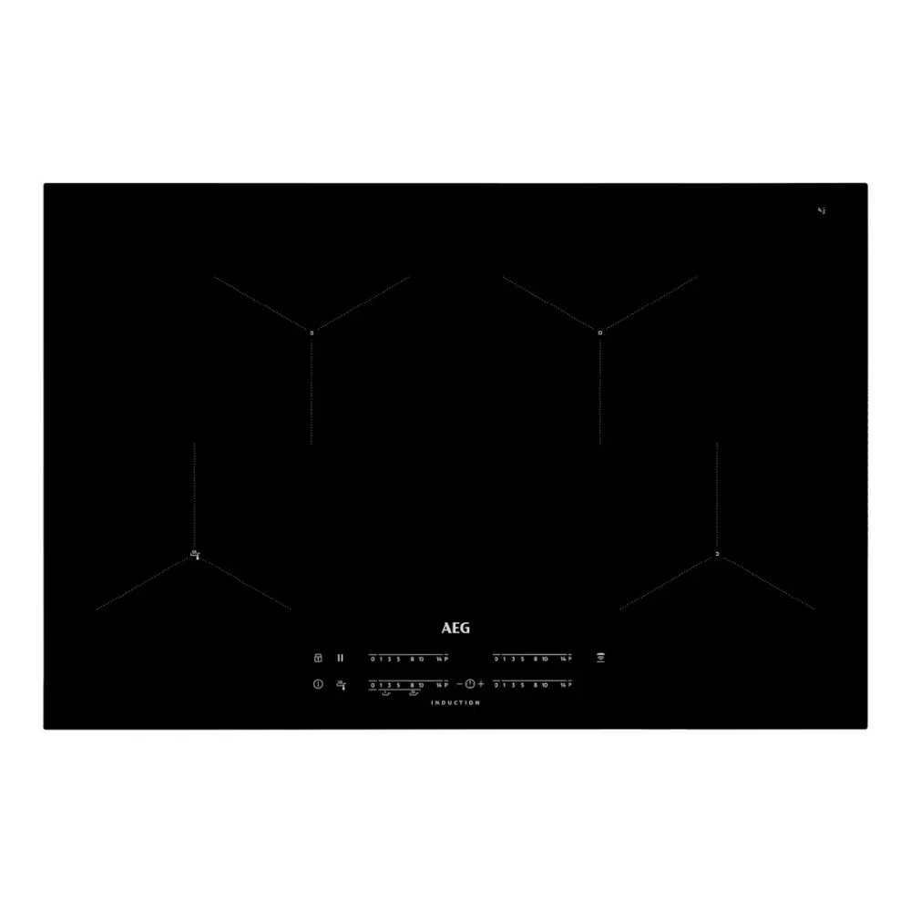Placa de Indução AEG IAE84431FB 7350W Preta