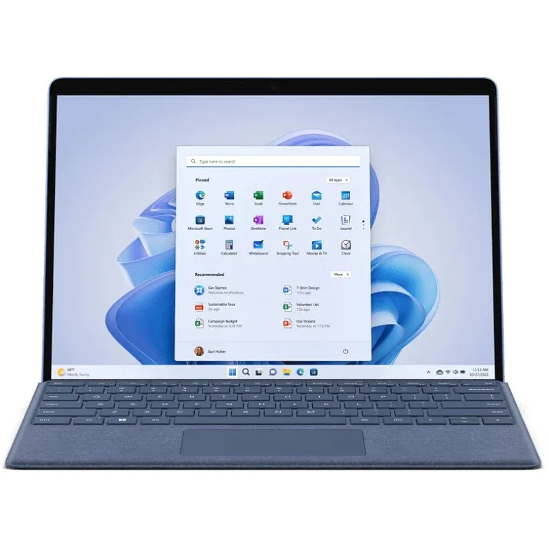 Microsoft Surface Pro 9 Intel Evo Core i5-1235U 13" Touch 8GB 256GB Cor Saphira W11h