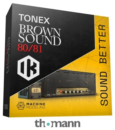 IK Multimedia ToneX Brown Sound 80/81
