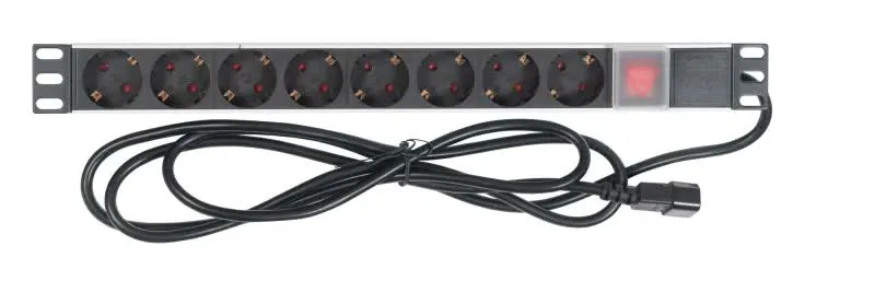 Extensão Elétrica De 1 U Para Móveis Rack 19 - FRP-8MC14