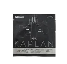 Corda Violino D'Addario Kaplan Vivo KV313 Medium Tension 4/4 Ré