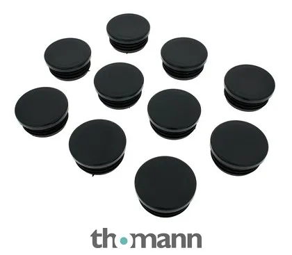 Stairville PVC End Cap Set for 50mm Pipes