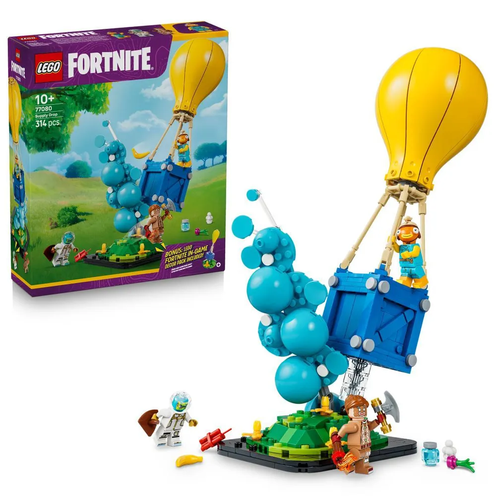 LEGO Fornite: Supply Drop | Idades 10+ | 314 Peças | Item 77080