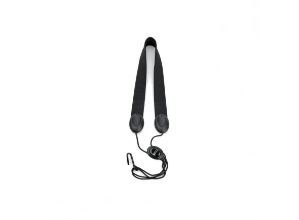 Rico Royal Saxophone Strap, Soprano/Alto, Black Nylon