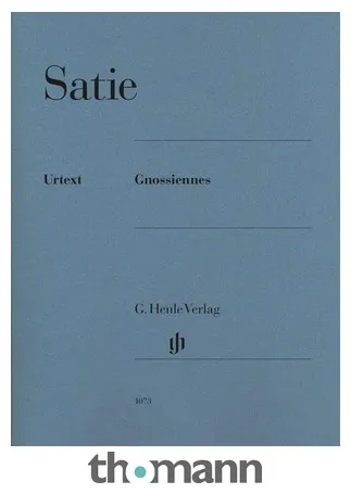 Henle Verlag Satie Gnossiennes