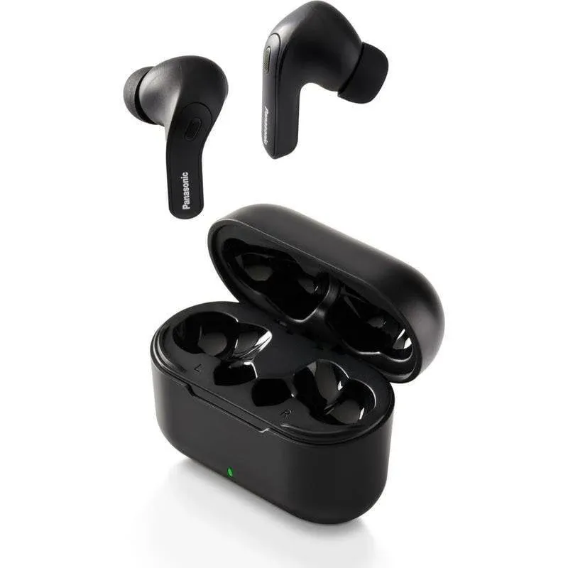 Auriculares Panasonic RZ-B310W sem fios Bluetooth com Cancelamento de Ruído, microfone e IPX4, preto