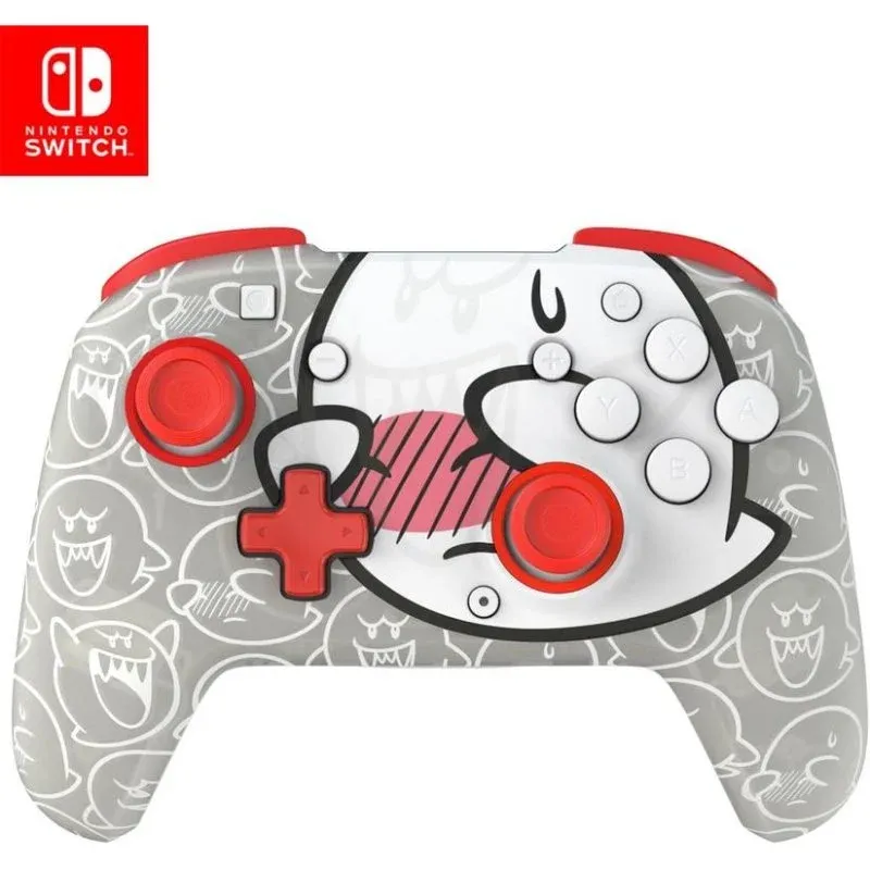 PDP Rematch GLOW Boo-Hoo Comando Sem Fios com Iluminação e Bateria 600mAh Nintendo Switch