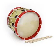 Caixa Tradicional Adamastor Casco de Latão Pele Natural 14"