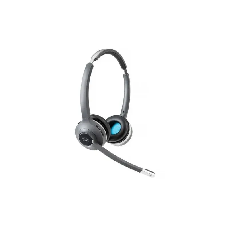 Auriculares Cisco 562 Inalâmbricos Wireless para Escritório/Call Center com Microfone Boom Preto e Cinzento