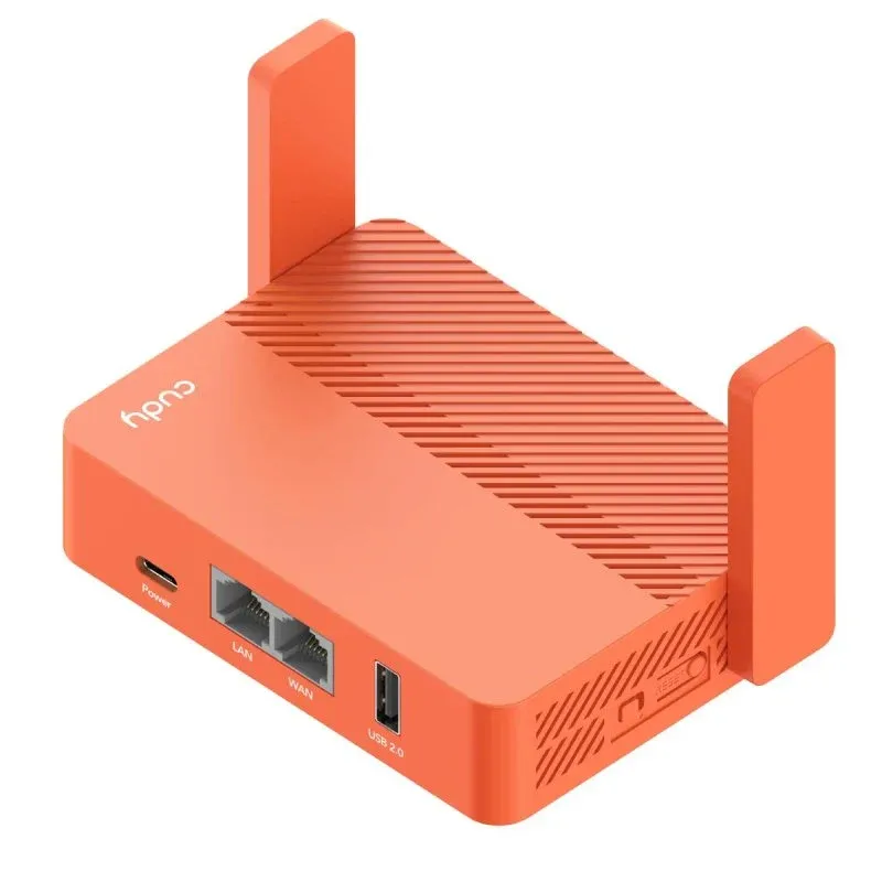 Router Cudy AC1200 Ethernet Fast Ethernet 1200Mbps USB VPN Externo Portátil