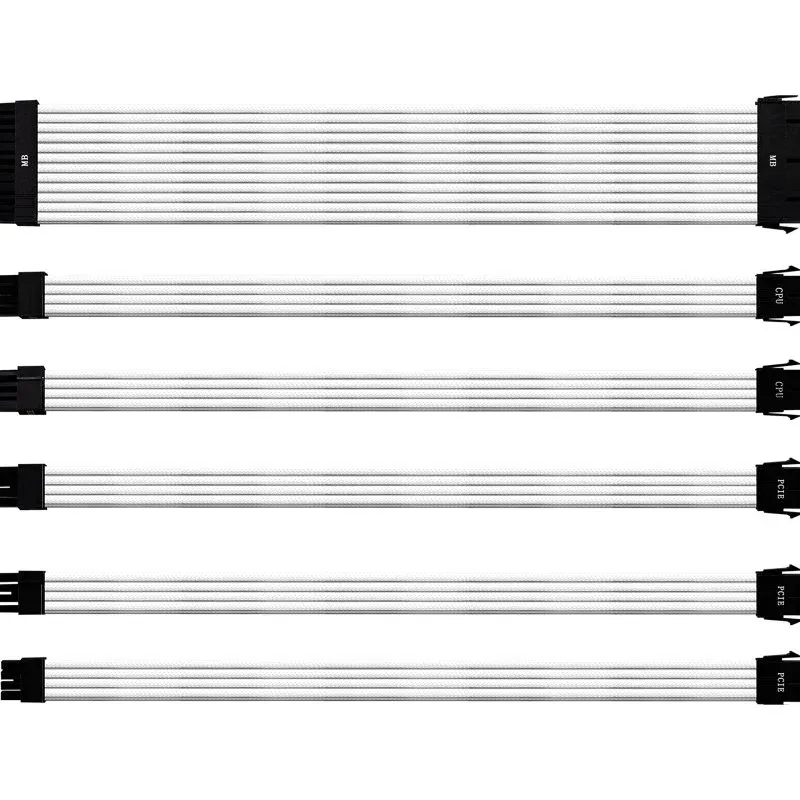 Fonte Alimentação Cooler Master CMA-NEST16XXWT1-GL Kit de Cabos para PSU Brancos