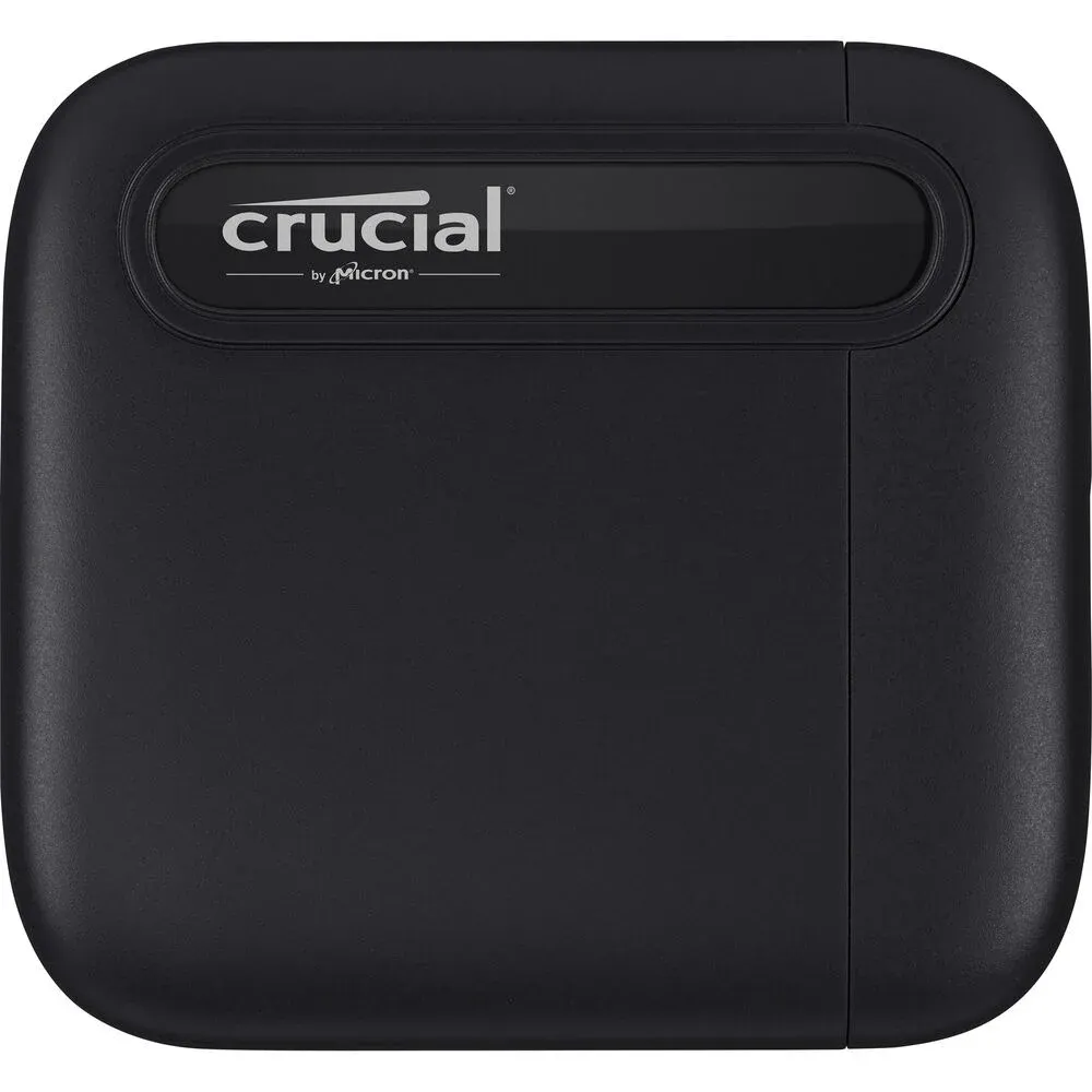 SSD Externo Crucial X6 1TB USB 3.2 Gen2 Preto