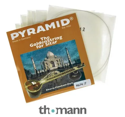 Pyramid M674/7 Medium Sitar Strings