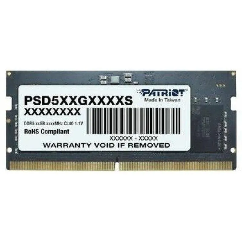 Memória RAM Patriot Signature Line PSD532G56002S Memórias RAM 32GB DDR5 5600MHz CL46 SO-DIMM