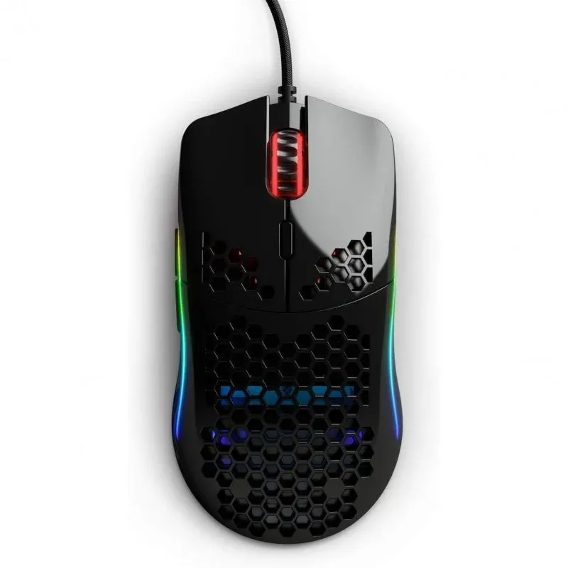 Glorious Model O Minus Rato Gaming 3200 DPI Preto Brilhante