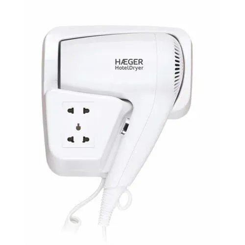 Secador cabelo haeger parede-1200w.-hoteldryer