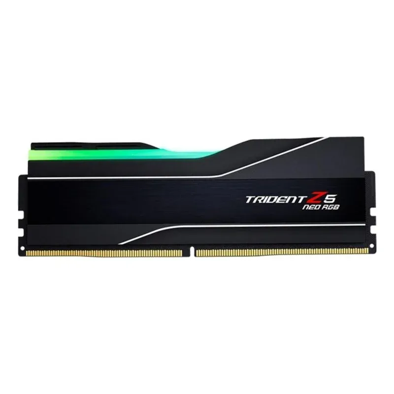 Memória RAM G.Skill Trident Z5 Neo RGB 32GB 1x32GB DDR5 5600MHz CL46 AMD EXPO Preto