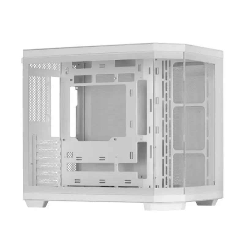 Caixa ATX Gaming Mars Gaming MC-3TCOREW – Semitorre ATX Vidro Temperado Triplo / Suporte até 10 Ventoinhas – Branca
