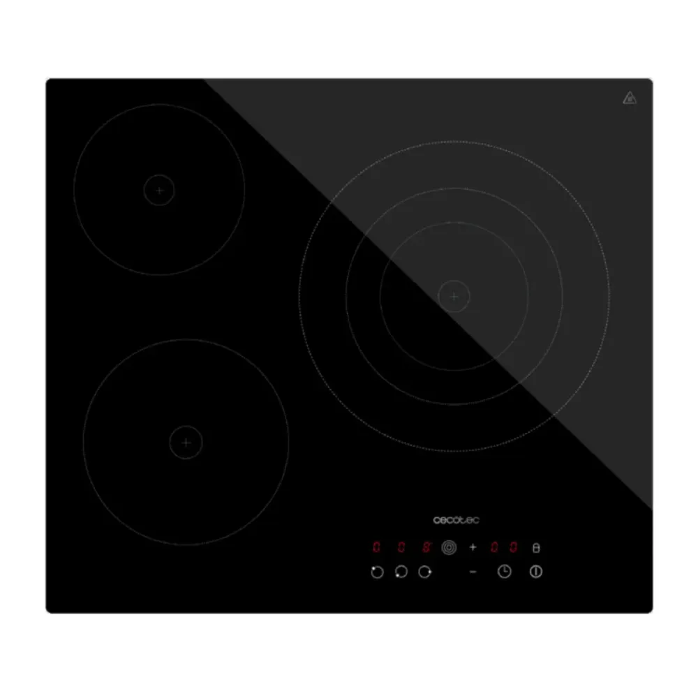 Placa de Indução Cecotec Bolero Squad V 3001 3 Zonas 5700W