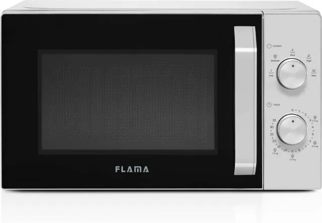 Microondas FLAMA 1809FL (20 L - Sem grill - Cinzento)