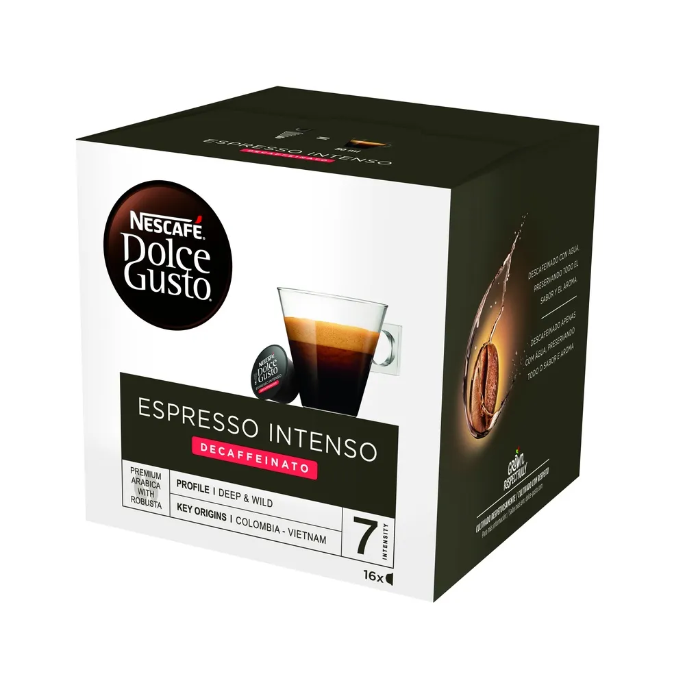 Cápsulas Dolce G. 12523871 Espresso Intens Decaf 16C