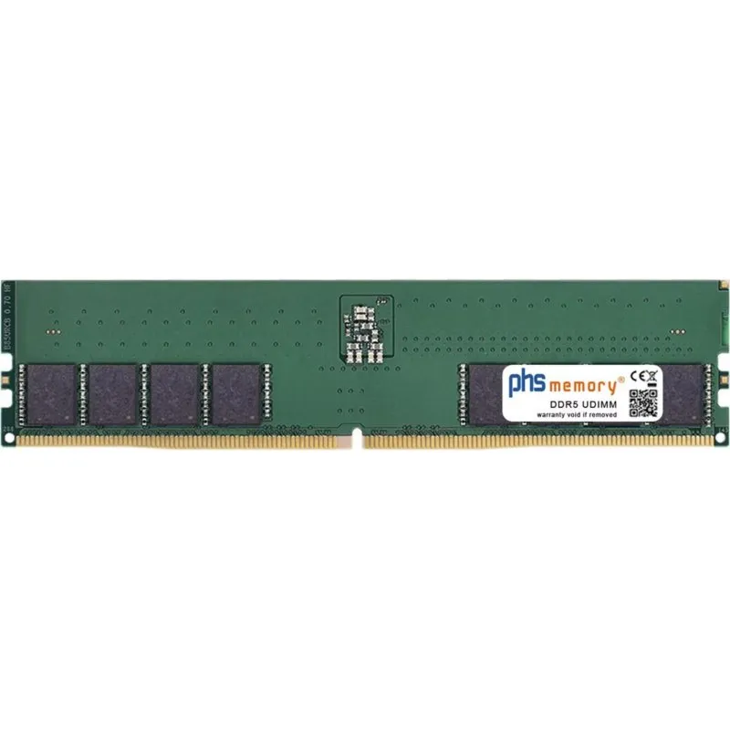 Memória RAM HP PHS-memory 32GB DDR5 1x32GB 5600MHz 288 pinos 1,1V alto desempenho
