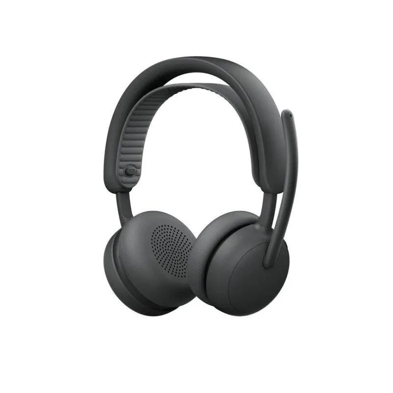 Auriculares Logitech Zone Wireless 2 Inalámbricos Bluetooth com Cancelamento de Ruído, USB-C, Profissional, Grafite