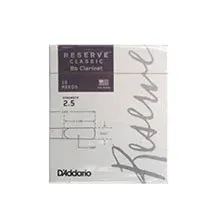 Palheta Clarinete Sib D'Addario Reserve Classic 2.5