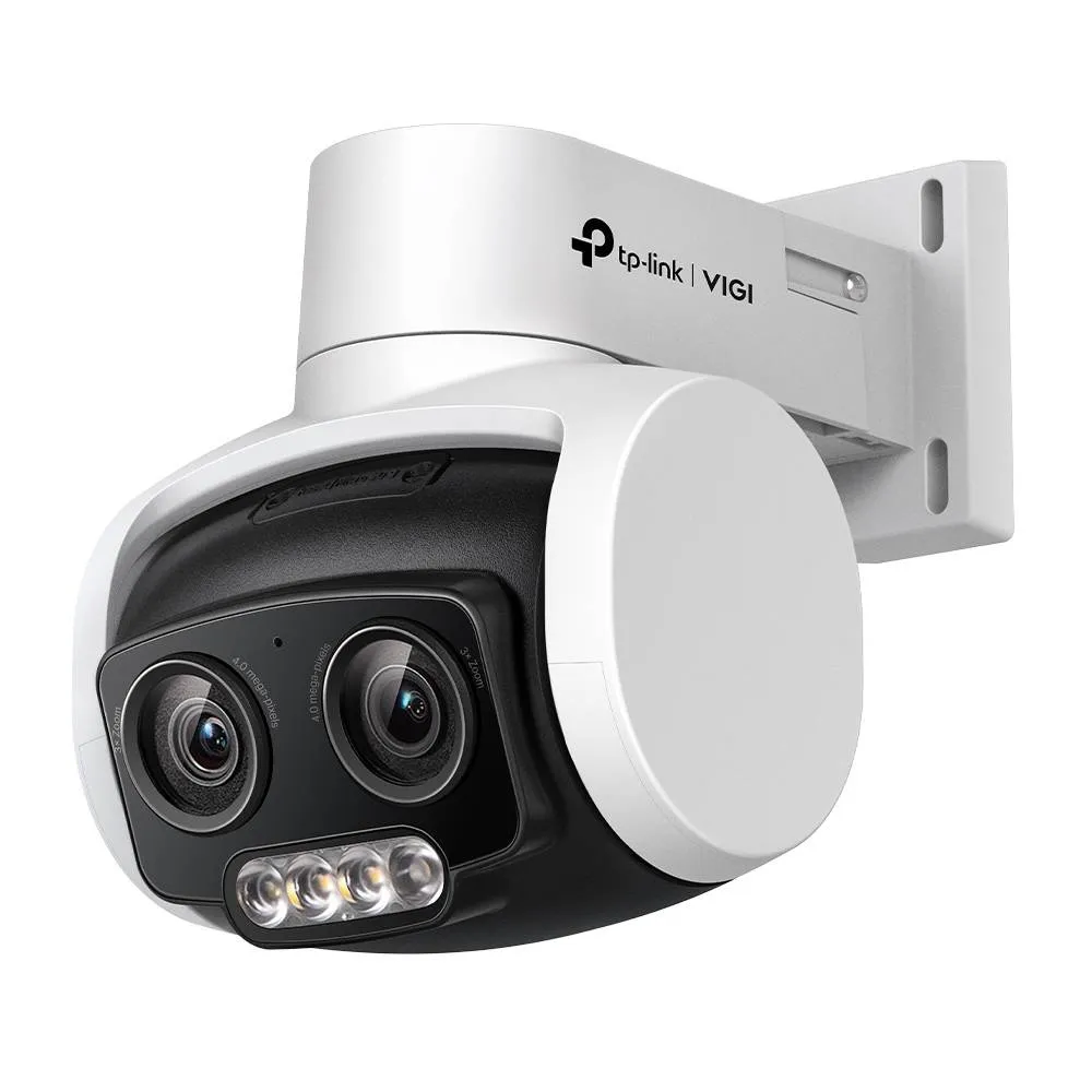 Câmara de Segurança de Rede TP-Link VIGI C540V 4-12mm 4MP Full-Color Exterior Wi-Fi/PoE Pan/Tilt/Zoom QHD 1440p IP66